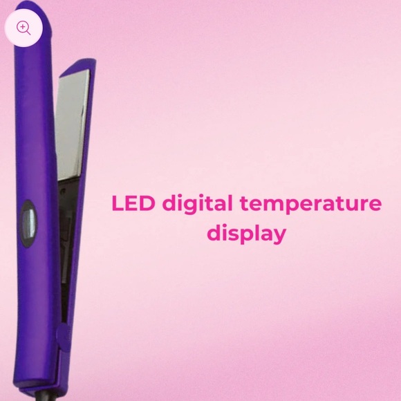 Miel Beauty Professional Hair Straightener in Purple. New in box! - Picture 3 of 4